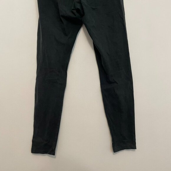 PINK YOGA VS PINK VICTORIA'S SECRET Foldover Yoga Leggings Black Gray Spellout M - Picture 11 of 11